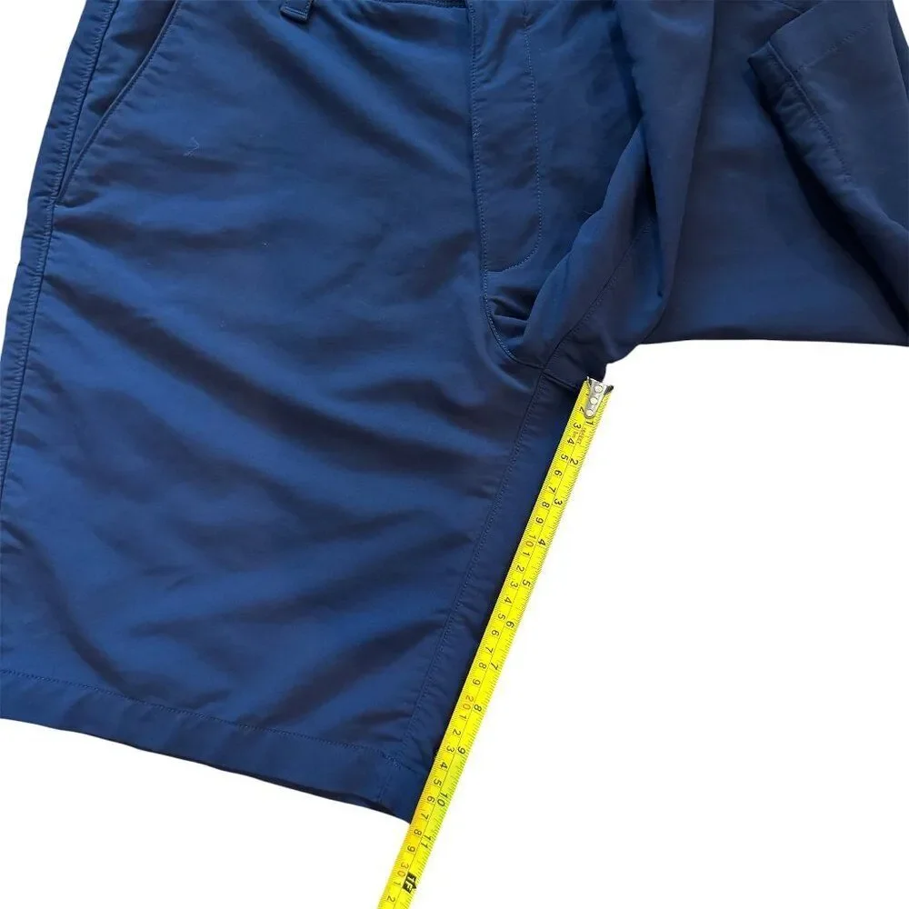 Under Armour Men HeatGear Golf Shorts 36 Navy Blue Performance Stretch Athletic